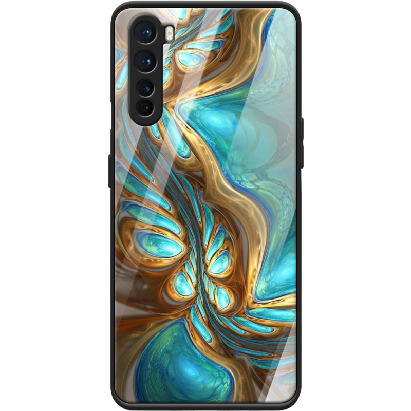 Защитный чехол BoxFace Glossy Panel OnePlus Nord Blue Abstraction