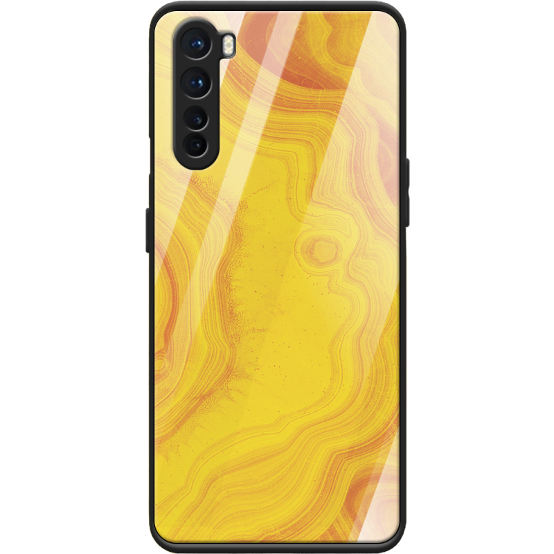 Защитный чехол BoxFace Glossy Panel OnePlus Nord Yellow Marble