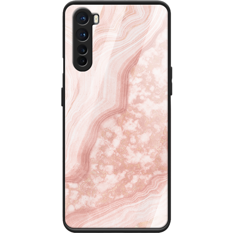 Защитный чехол BoxFace Glossy Panel OnePlus Nord Pink Marble