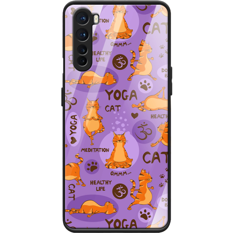 Защитный чехол BoxFace Glossy Panel OnePlus Nord Yoga Cat