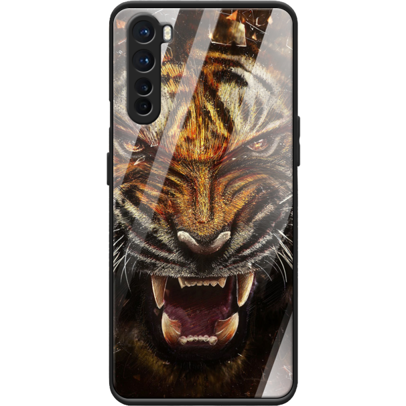 Защитный чехол BoxFace Glossy Panel OnePlus Nord Tiger