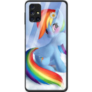 Защитный чехол BoxFace Glossy Panel Samsung M317 Galaxy M31s My Little Pony Rainbow Dash