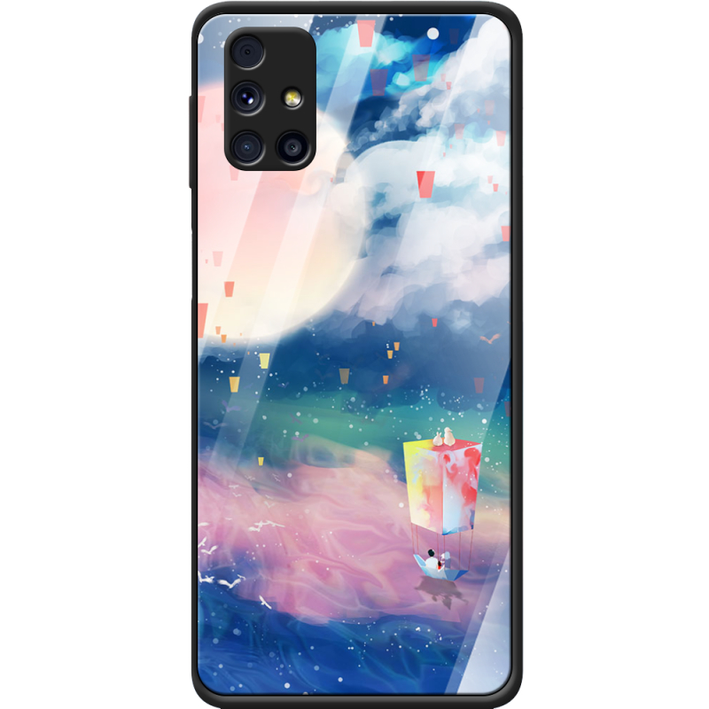 Защитный чехол BoxFace Glossy Panel Samsung M317 Galaxy M31s Dreamy Clouds