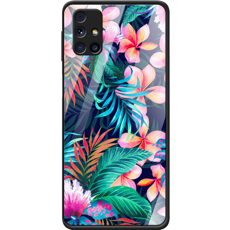 Защитный чехол BoxFace Glossy Panel Samsung M317 Galaxy M31s Exotic Flowers