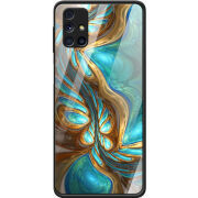 Защитный чехол BoxFace Glossy Panel Samsung M317 Galaxy M31s Blue Abstraction