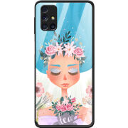 Защитный чехол BoxFace Glossy Panel Samsung M317 Galaxy M31s Tea Girl