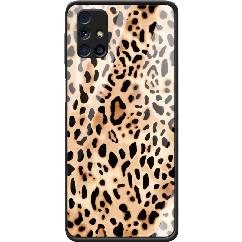 Защитный чехол BoxFace Glossy Panel Samsung M317 Galaxy M31s Leopard Print