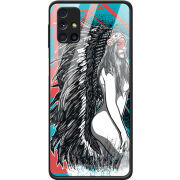 Защитный чехол BoxFace Glossy Panel Samsung M317 Galaxy M31s Indian Girl