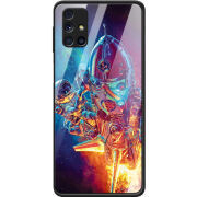 Защитный чехол BoxFace Glossy Panel Samsung M317 Galaxy M31s Astronaut in Space