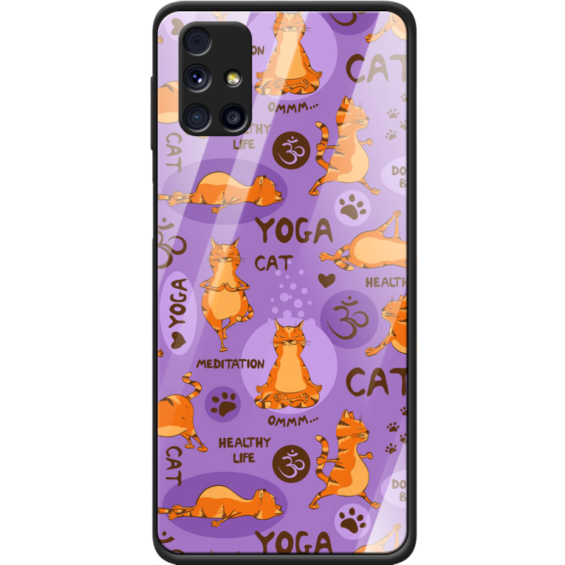 Защитный чехол BoxFace Glossy Panel Samsung M317 Galaxy M31s Yoga Cat