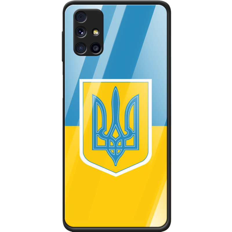 Защитный чехол BoxFace Glossy Panel Samsung M317 Galaxy M31s Герб України