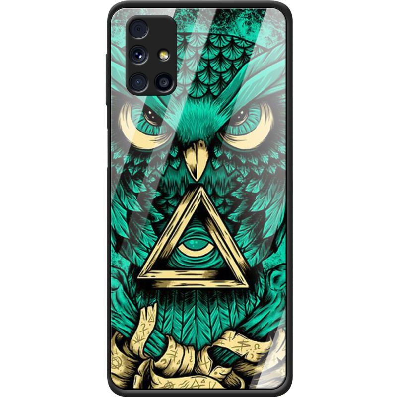 Защитный чехол BoxFace Glossy Panel Samsung M317 Galaxy M31s Masonic Owl