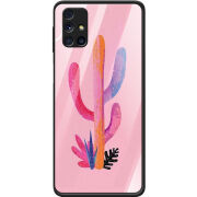 Защитный чехол BoxFace Glossy Panel Samsung M317 Galaxy M31s Pink Desert