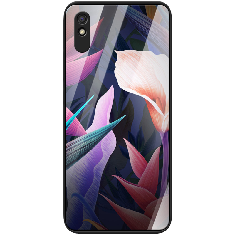 Защитный чехол BoxFace Glossy Panel Xiaomi Redmi 9A Calla Flower