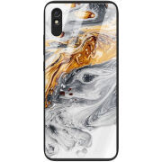 Защитный чехол BoxFace Glossy Panel Xiaomi Redmi 9A Gold With Silver