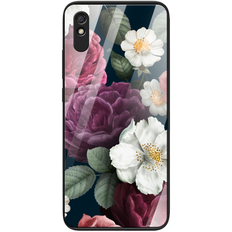 Защитный чехол BoxFace Glossy Panel Xiaomi Redmi 9A Peonies