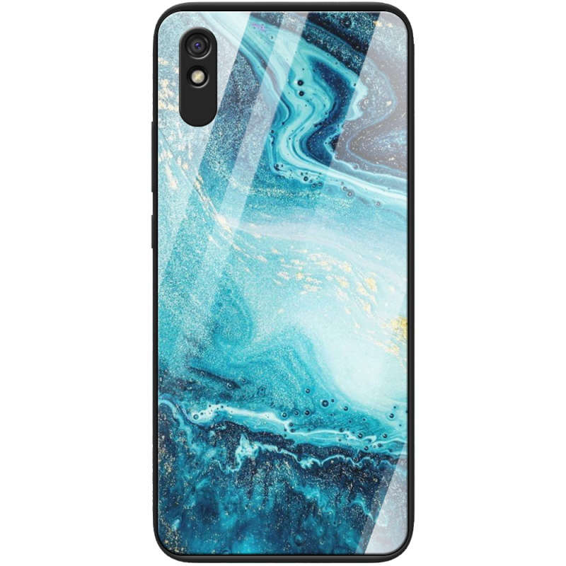 Защитный чехол BoxFace Glossy Panel Xiaomi Redmi 9A Blue Marble