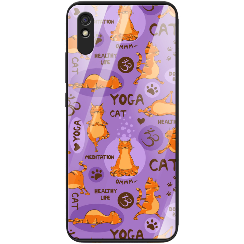 Защитный чехол BoxFace Glossy Panel Xiaomi Redmi 9A Yoga Cat