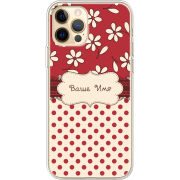 Чехол BoxFace Apple iPhone 12 Pro Max Именной Polka Dots