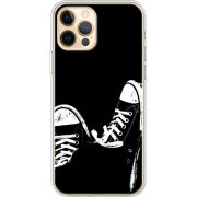 Чехол BoxFace Apple iPhone 12 Pro Max Black Sneakers