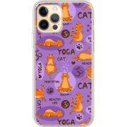 Чехол BoxFace Apple iPhone 12 Pro Max Yoga Cat