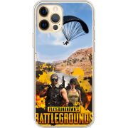 Чехол BoxFace Apple iPhone 12 Pro Max Pubg parachute