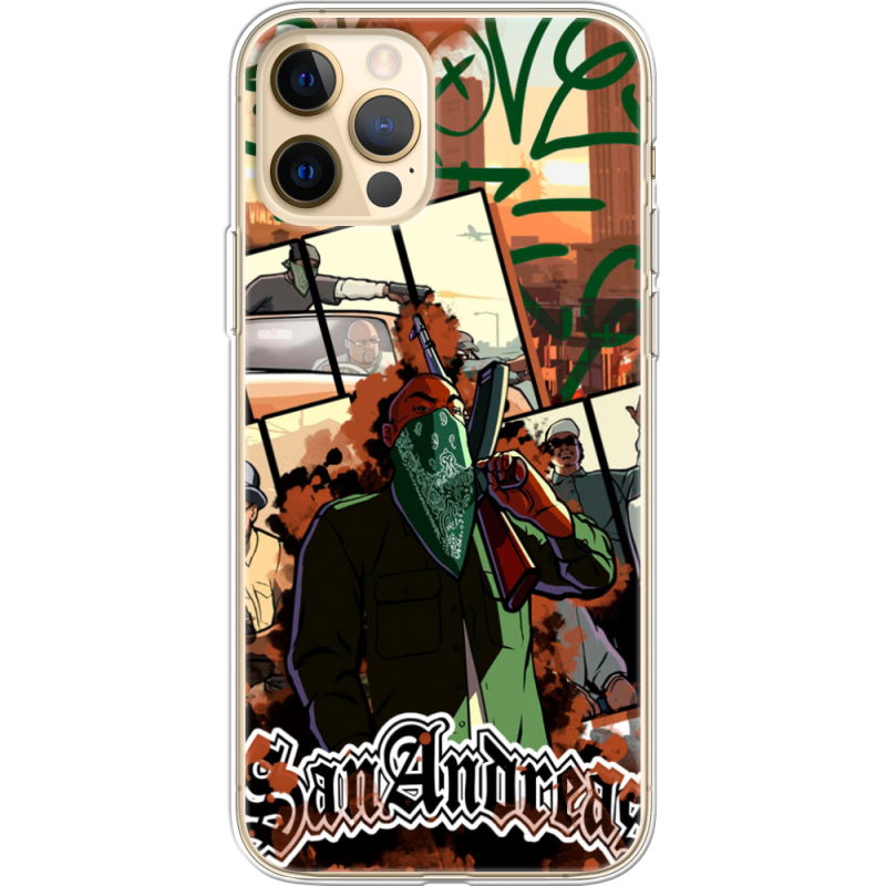 Чехол BoxFace Apple iPhone 12 Pro Max GTA San Andreas