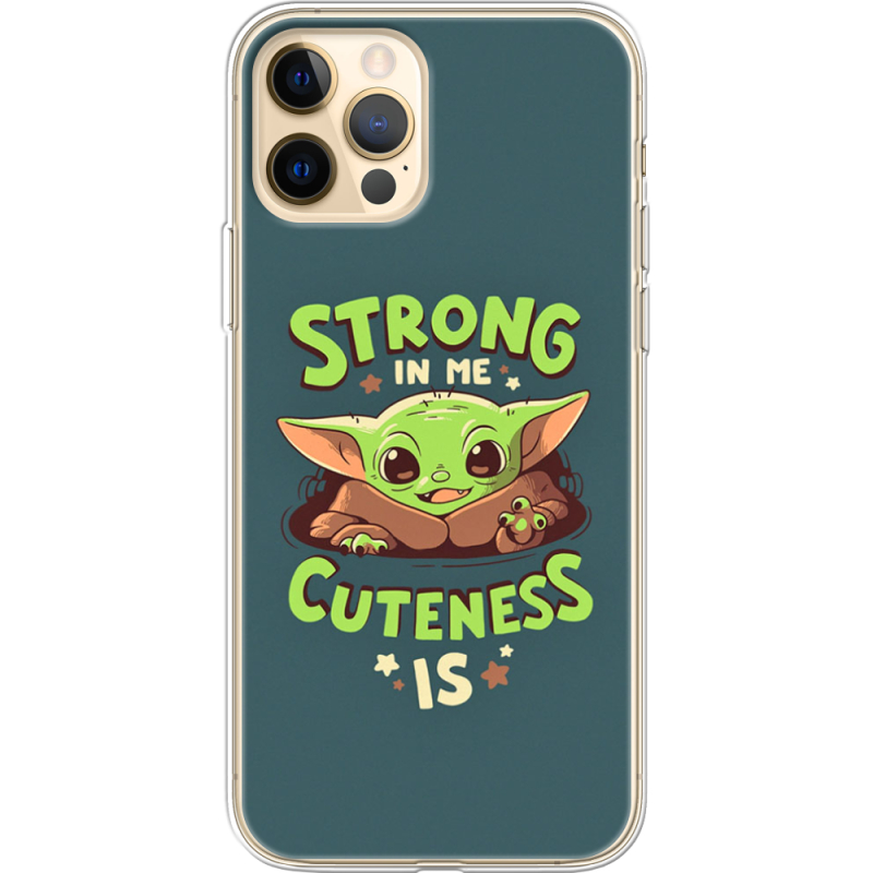 Чехол BoxFace Apple iPhone 12 Pro Max Strong in me Cuteness is