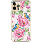 Чехол BoxFace Apple iPhone 12 Pro Max Birds and Flowers