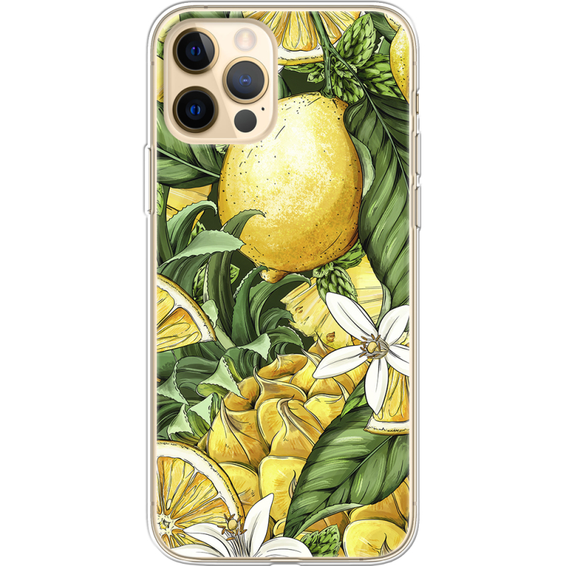 Чехол BoxFace Apple iPhone 12 Pro Max Lemon Pattern