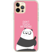 Чехол BoxFace Apple iPhone 12 Pro Max Dont Touch My Phone Panda