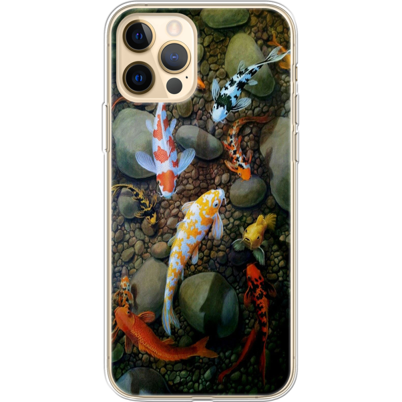 Чехол BoxFace Apple iPhone 12 Pro Max Underwater Koi