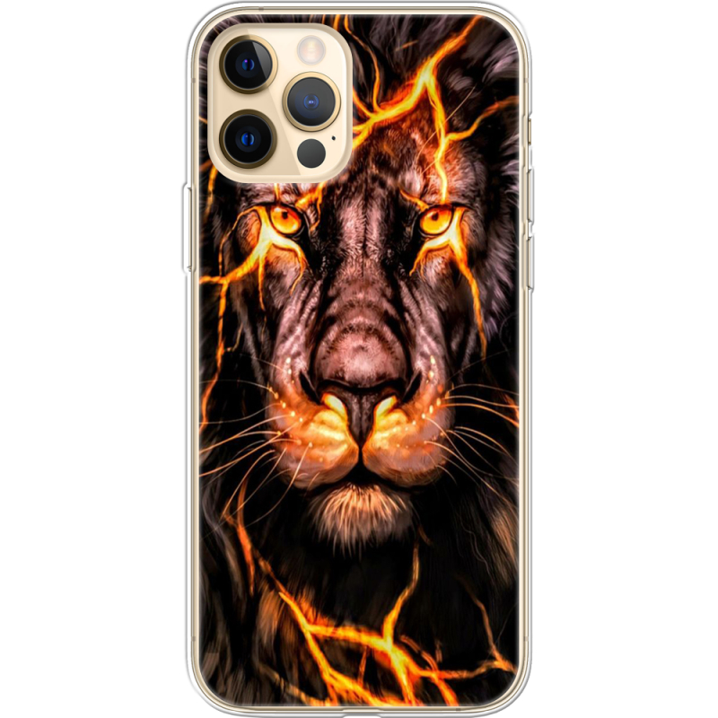Чехол BoxFace Apple iPhone 12 Pro Max Fire Lion