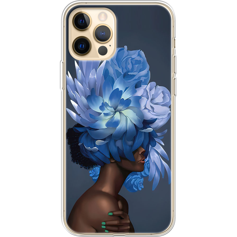 Чехол BoxFace Apple iPhone 12 Pro Max Exquisite Blue Flowers