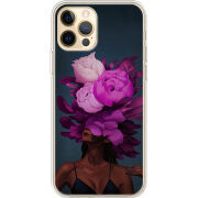 Чехол BoxFace Apple iPhone 12 Pro Max Exquisite Purple Flowers