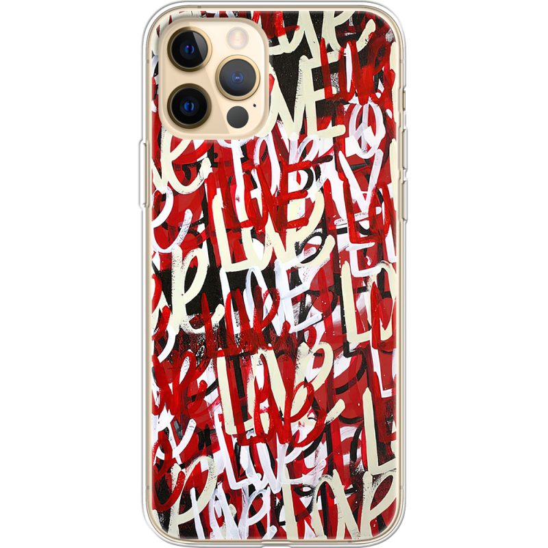 Чехол BoxFace Apple iPhone 12 Pro Max Love Graffiti