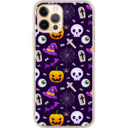 Чехол BoxFace Apple iPhone 12 Pro Max Halloween Purple Mood