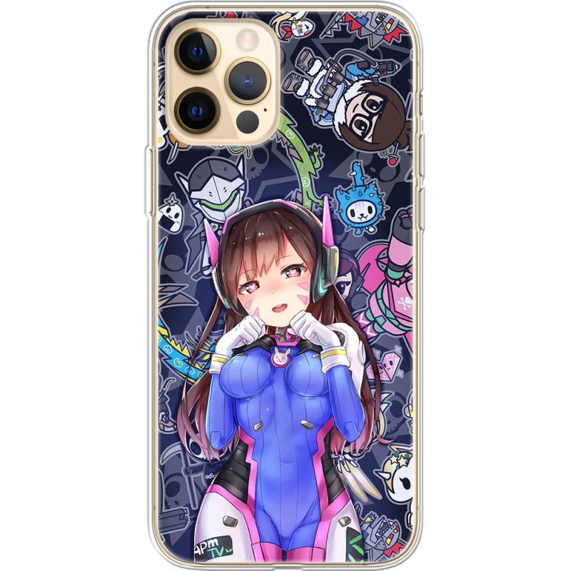 Чехол BoxFace Apple iPhone 12 Pro Max Overwatch D.VA