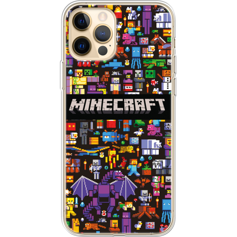 Чехол BoxFace Apple iPhone 12 Pro Max Minecraft Mobbery