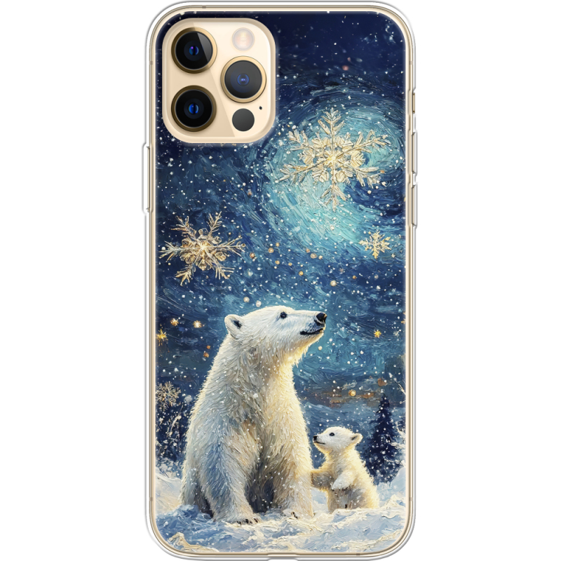 Чехол BoxFace Apple iPhone 12 Pro Max Північні ведмеді