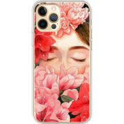 Чехол BoxFace Apple iPhone 12 Pro Max Girl in Flowers