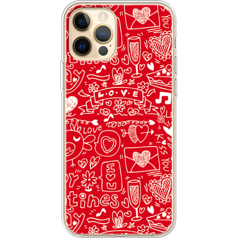 Чехол BoxFace Apple iPhone 12 Pro Max Happy Valentines