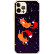 Чехол BoxFace Apple iPhone 12 Pro Max Fox-Astronauts