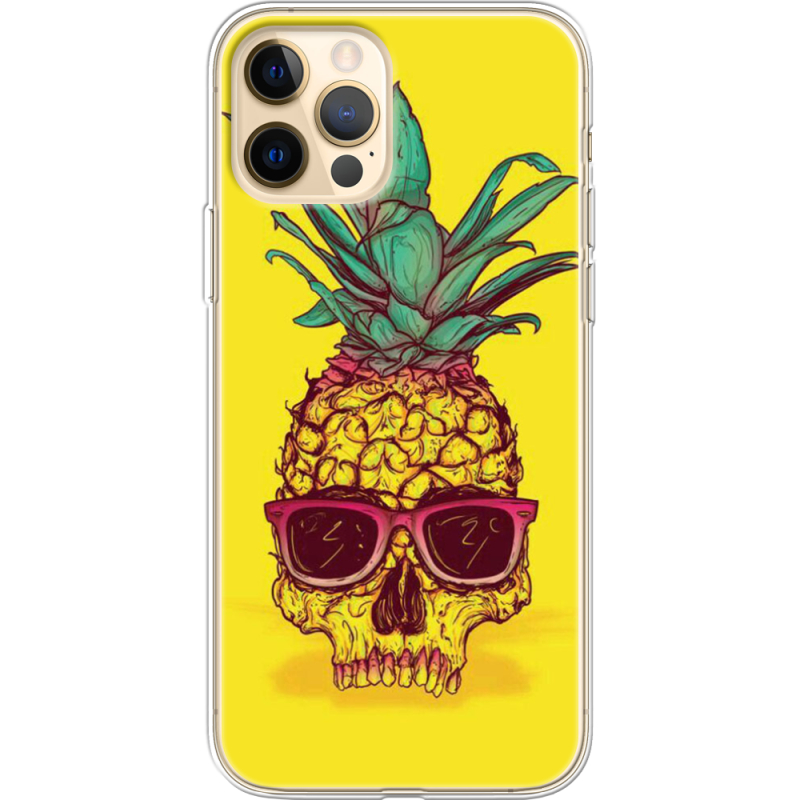 Чехол BoxFace Apple iPhone 12 Pro Max Pineapple Skull