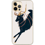 Чехол BoxFace Apple iPhone 12 Pro Max Black Deer