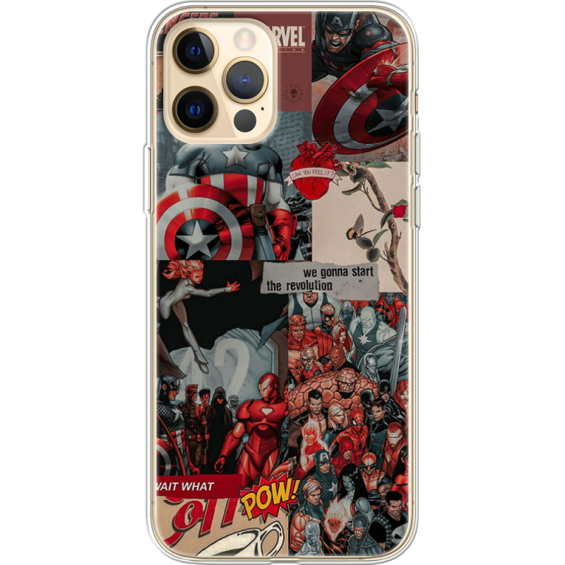 Чехол BoxFace Apple iPhone 12 Pro Max Marvel Avengers