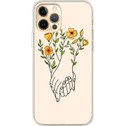 Чехол BoxFace Apple iPhone 12 Pro Max Flower Hands