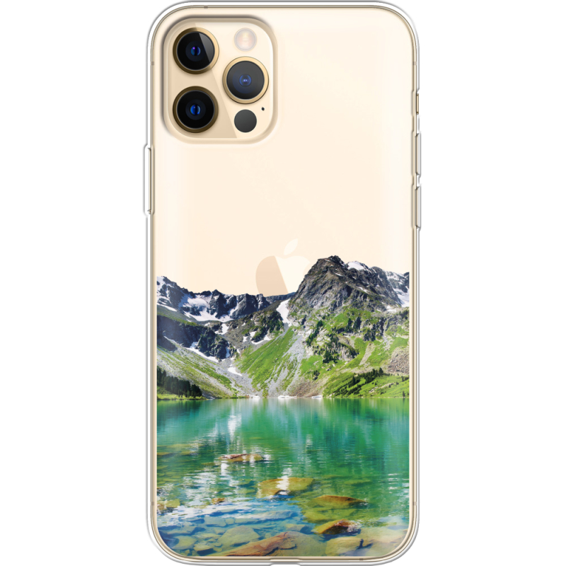 Прозрачный чехол BoxFace Apple iPhone 12 Pro Max Green Mountain