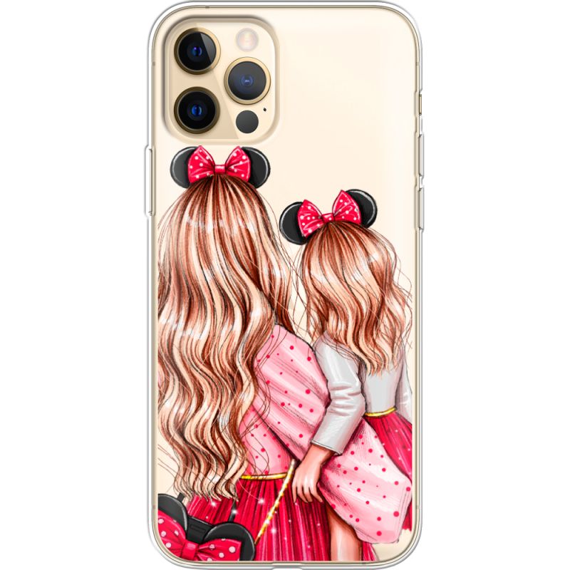 Прозрачный чехол BoxFace Apple iPhone 12 Pro Max Mouse Girls