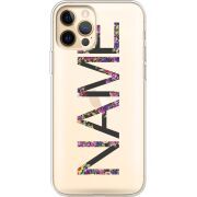 Прозрачный чехол BoxFace Apple iPhone 12 Pro Max Именной